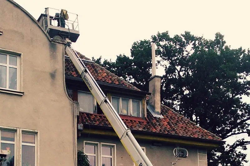Naprawa dachu, multitel ec 20 alu